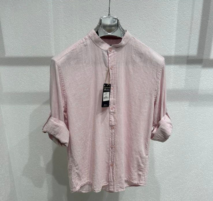 BGS- 1025 Chemise à col mao