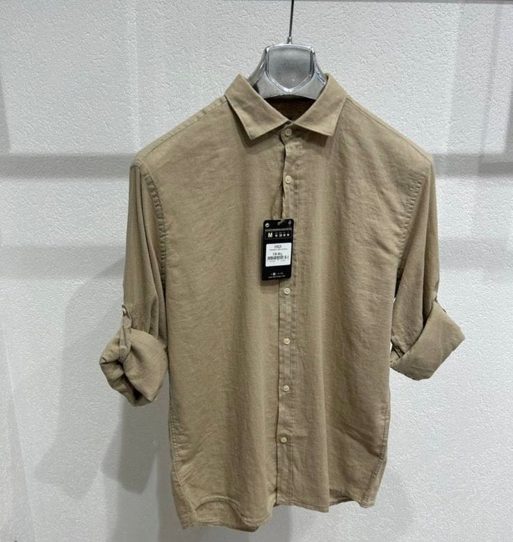 BGS- 1023 Chemise à col uni