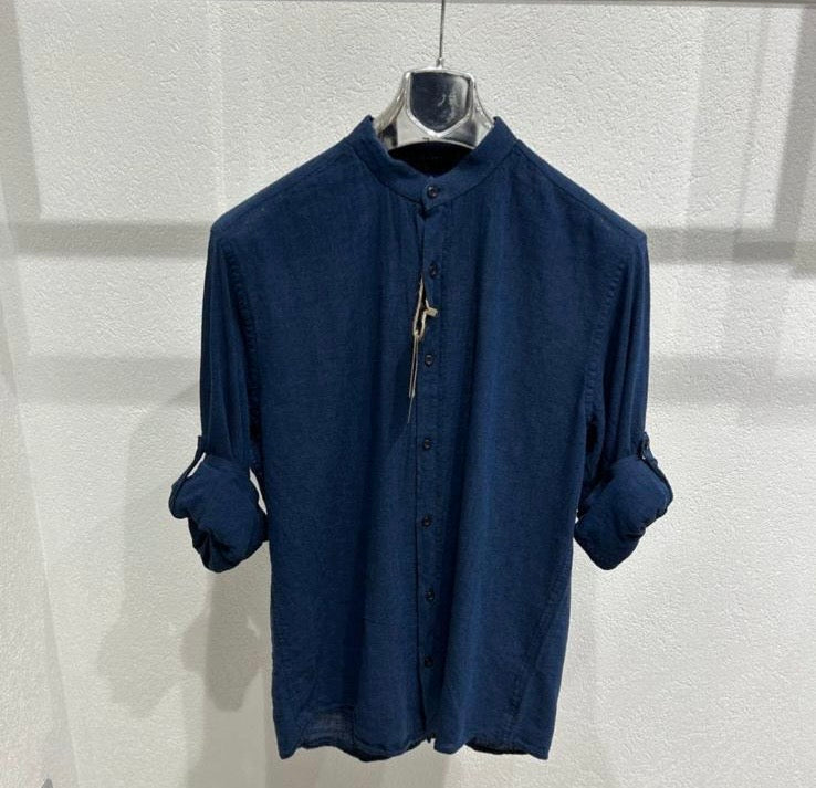 BGS- 1025 Chemise à col mao