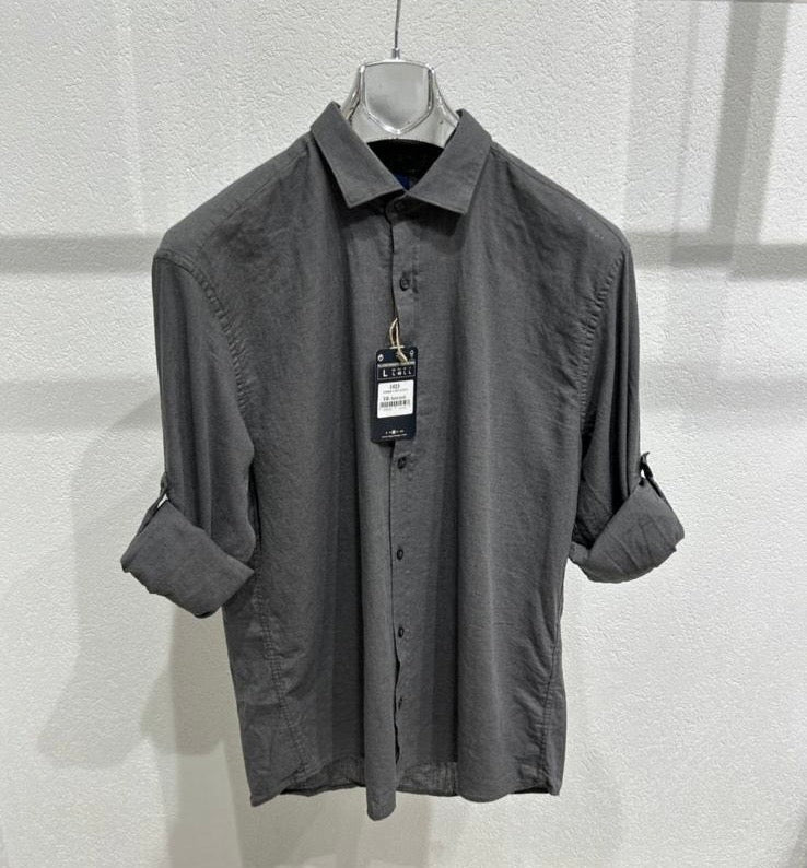 BGS- 1023 Chemise à col uni