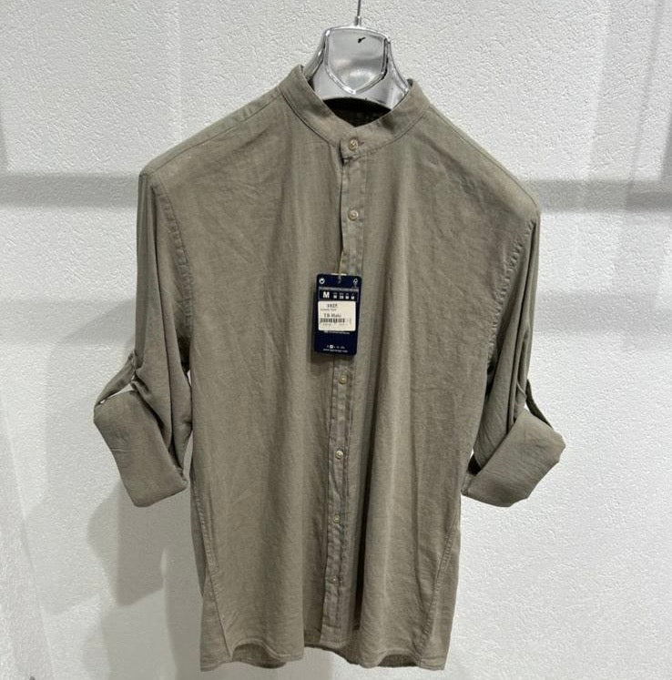 BGS- 1025 Chemise à col mao