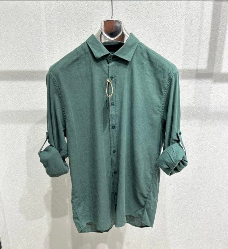 BGS- 1023 Chemise à col uni