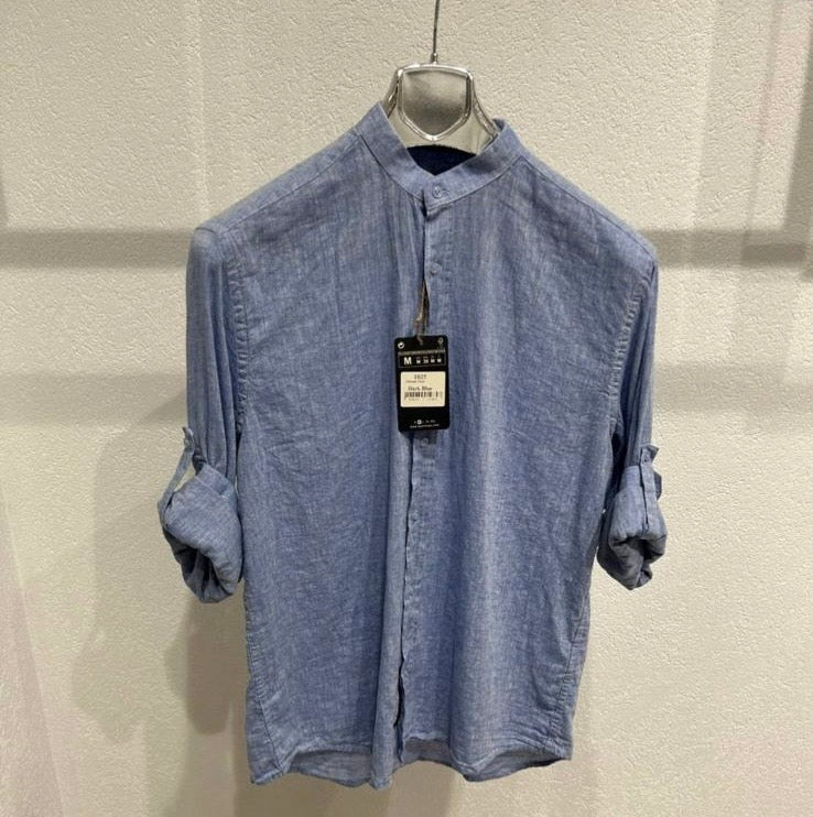 BGS- 1025 Chemise à col mao