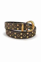 CT4084 Studded Belt - Taupe