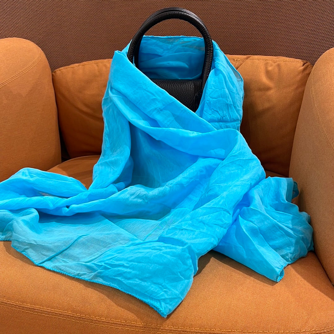 BA- Silk Cotton Bamboo Foulard
