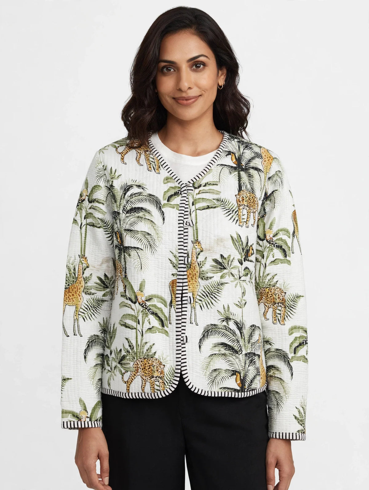 IN- Blazer on model