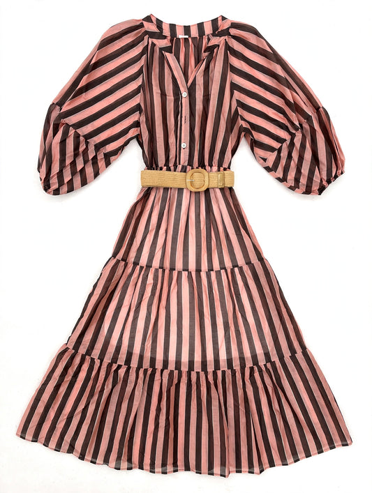 BR- 7225-Q71 Robe rayée