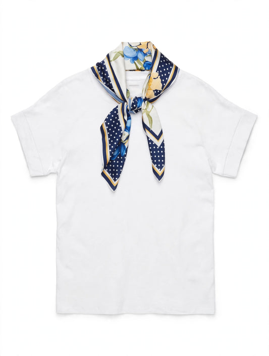 BR- 7362-J5 Top avec foulard