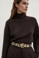 CT3726 Belt - Taupe python