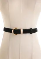 CT4034 Belt - Black/gold