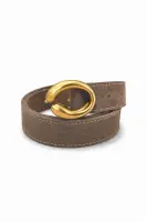CT4064 Genuine Leather Belt - Taupe