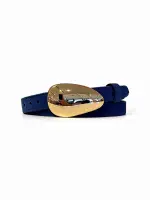 CT4068 Genuine Leather Belt - Navy