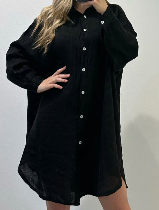 EL- 3110 Robe Chemise / Shirt Dress