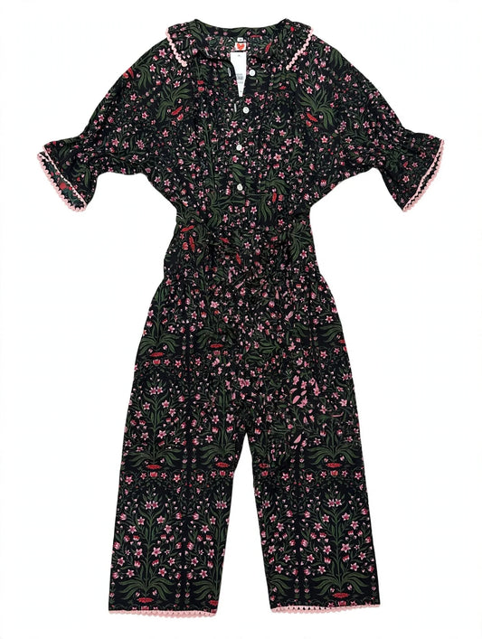 In- Robe asiatique a manches courtes flat lay