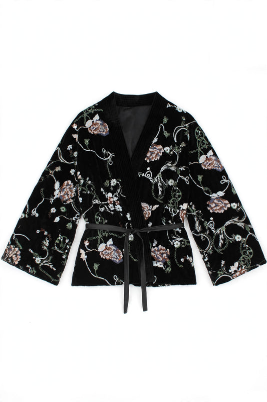 BR- 24468 Blazer Kimono