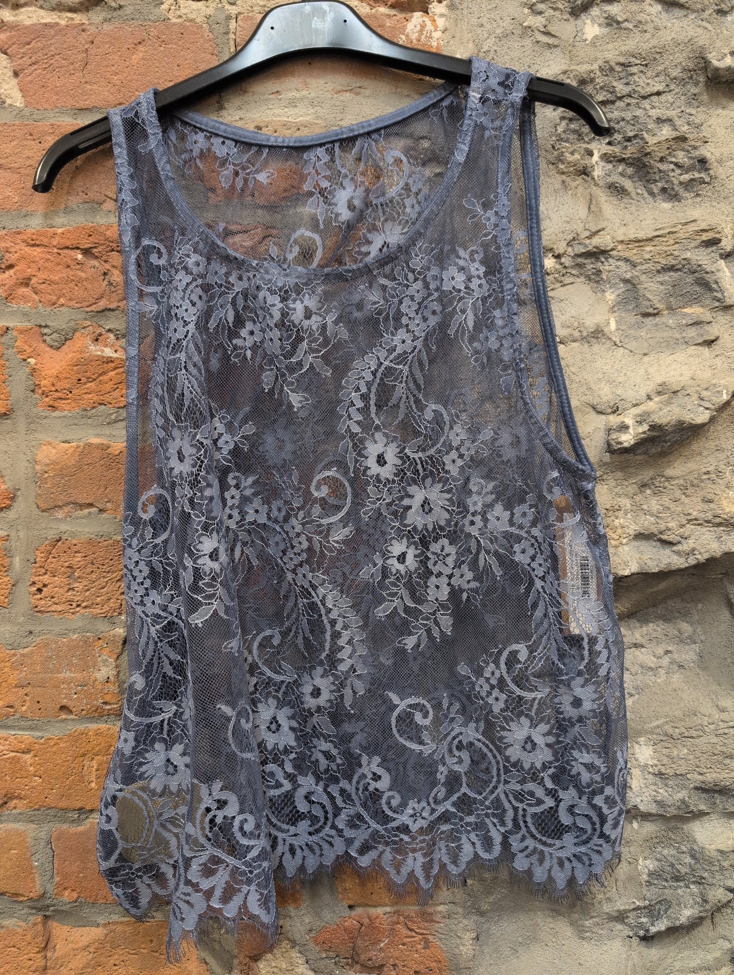 WC- 80818 Top en dentelle