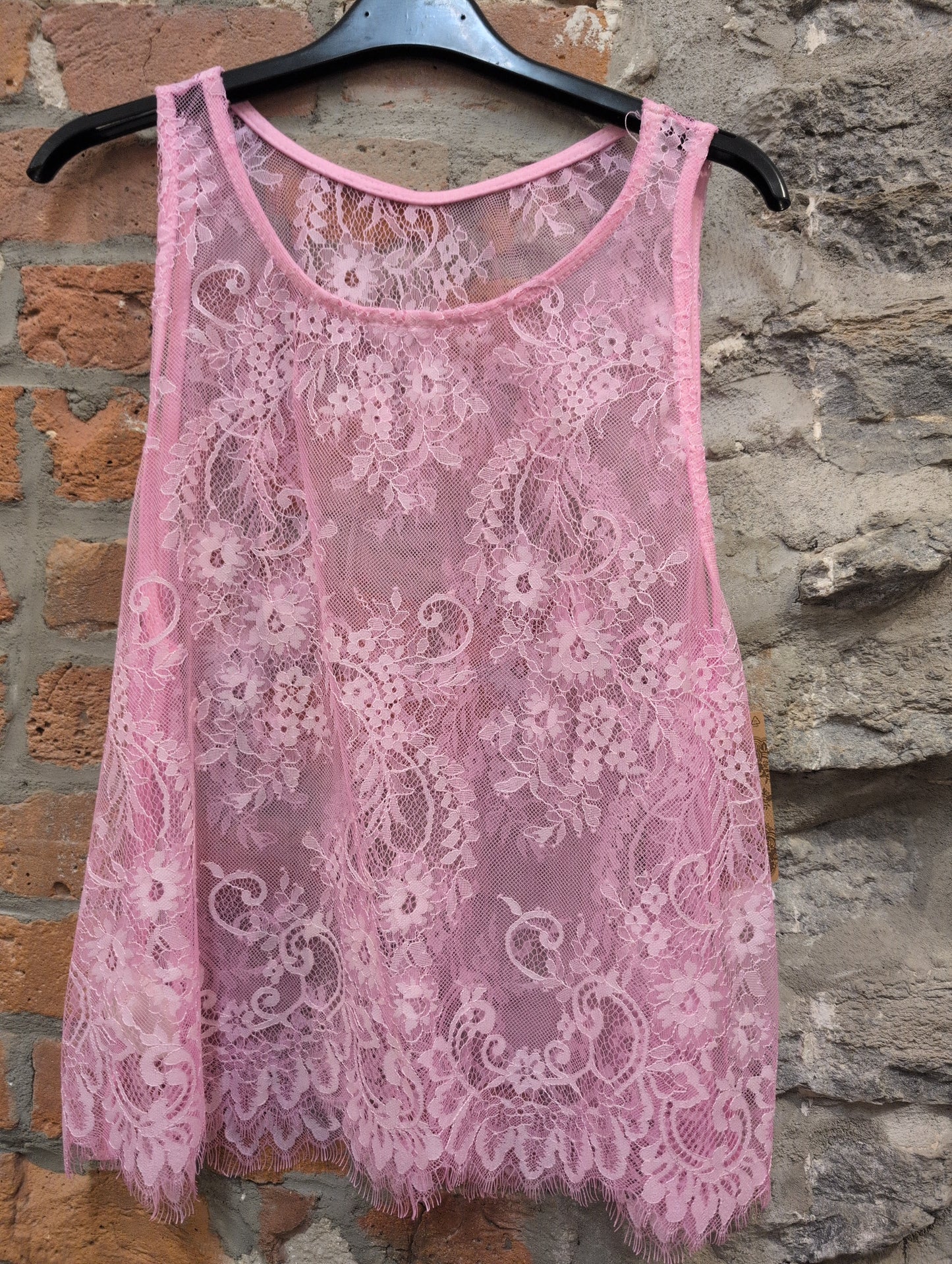 WC- 80818 Top en dentelle